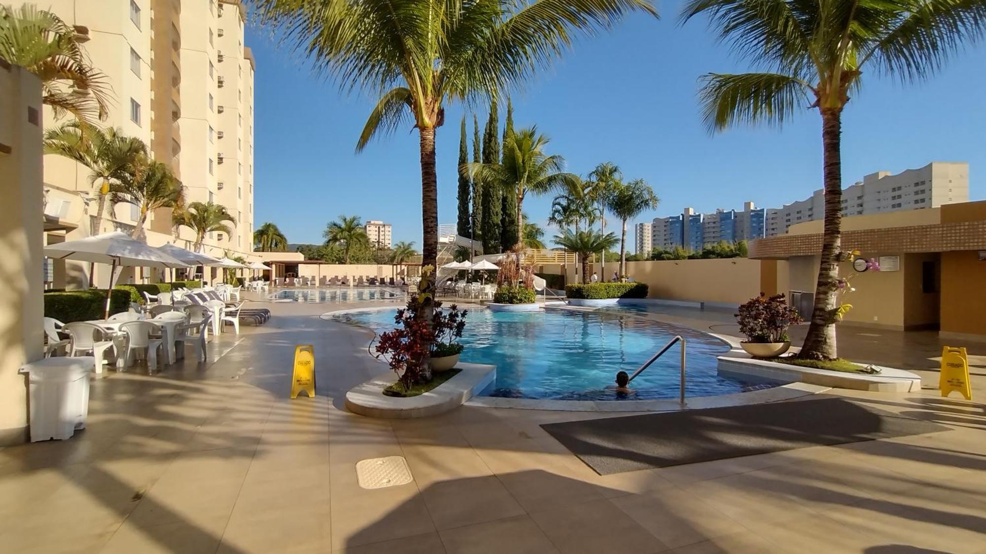 Prive Das Thermas II Caldas Novas - Achei Ferias - Com Roupa De Cama Bagian luar foto