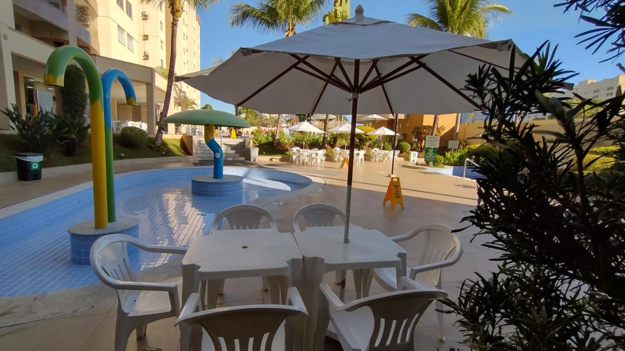 Prive Das Thermas II Caldas Novas - Achei Ferias - Com Roupa De Cama Bagian luar foto